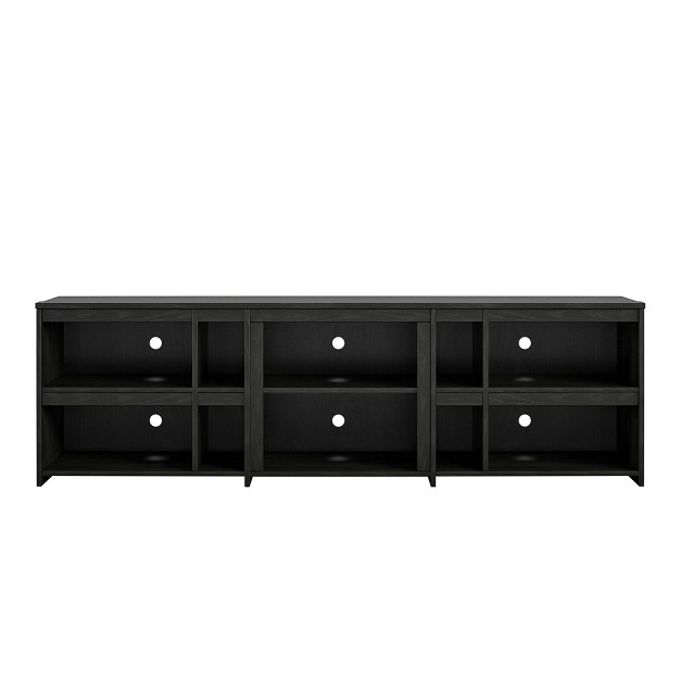 Ameriwood Home Miles Tv Stand For Tvs Up To 70 Inches With 6 Large Shelves And 4 Small Shelves