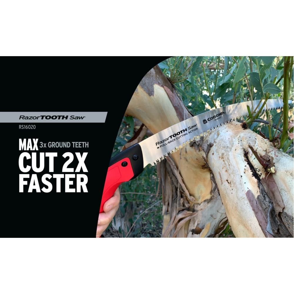 Corona Pruning Saw 14 RazorTOOTH SAW Carbon Steel Curved ;