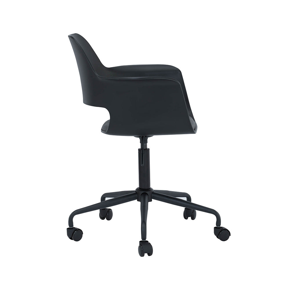 LAXMI Swivel Chair - Black