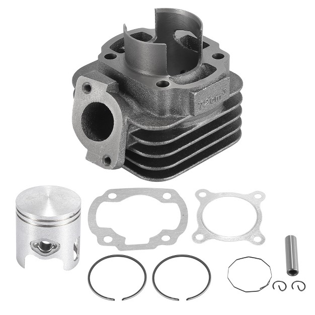 Unique Bargains Racing Scooter Cylinder Big Bore Kit For Yamaha Jog Zuma 2 Stroke 50cc For Minarelli 1e40qmb Engine 70cc With 10mm Piston Pin 1set