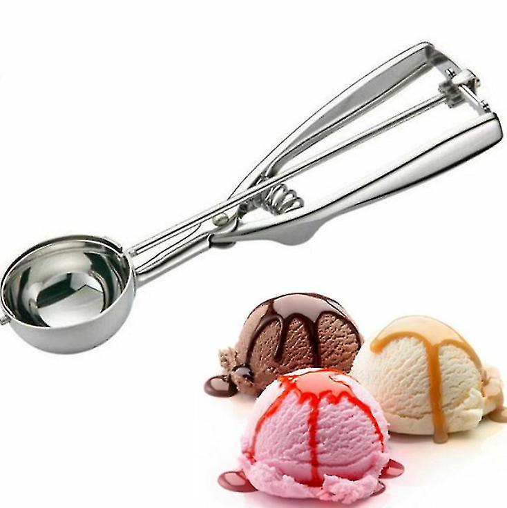 3pcs Ice Cream Scoop Stainless Steel Cookie Scoops Baking Kitchen Tool