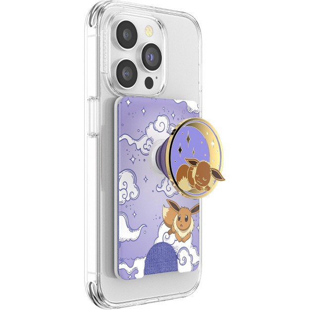 Popsockets Pokemon Popwallet amp Cell Phone Grip Celestial Eevee Foil