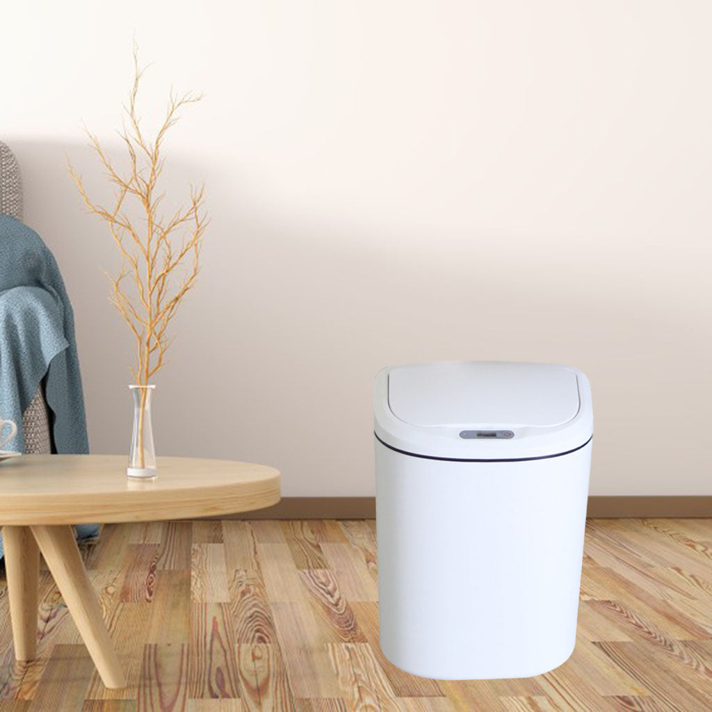 Automatic Infrared Sensor Trash Can Induction Waste Basket for