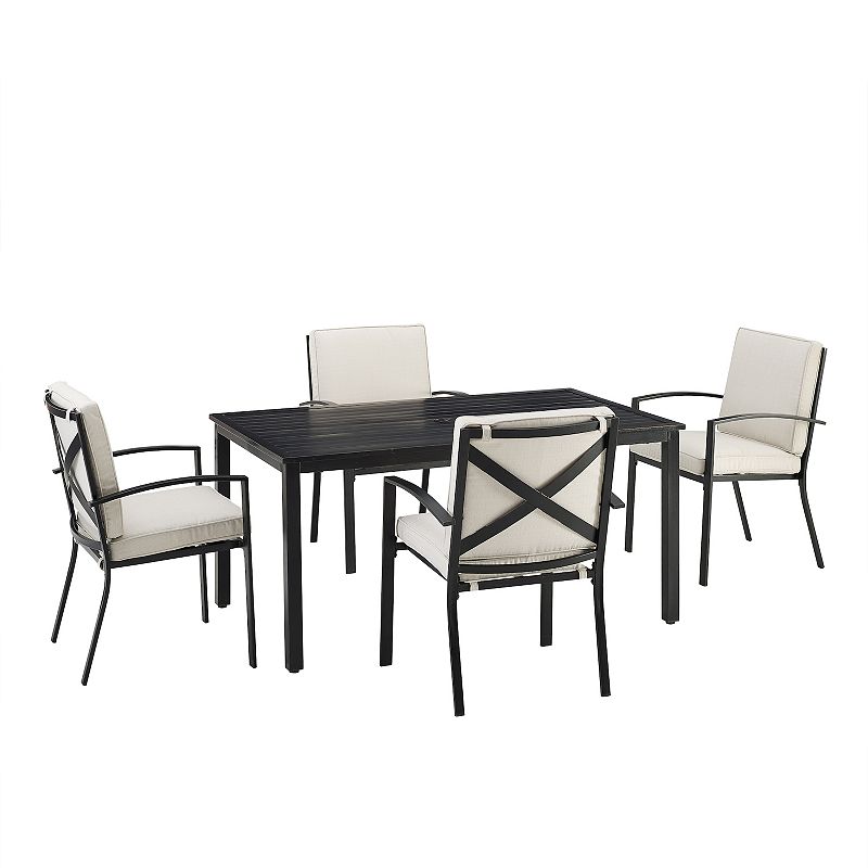 Crosley Kaplan 5-Piece Outdoor Metal Dining Set