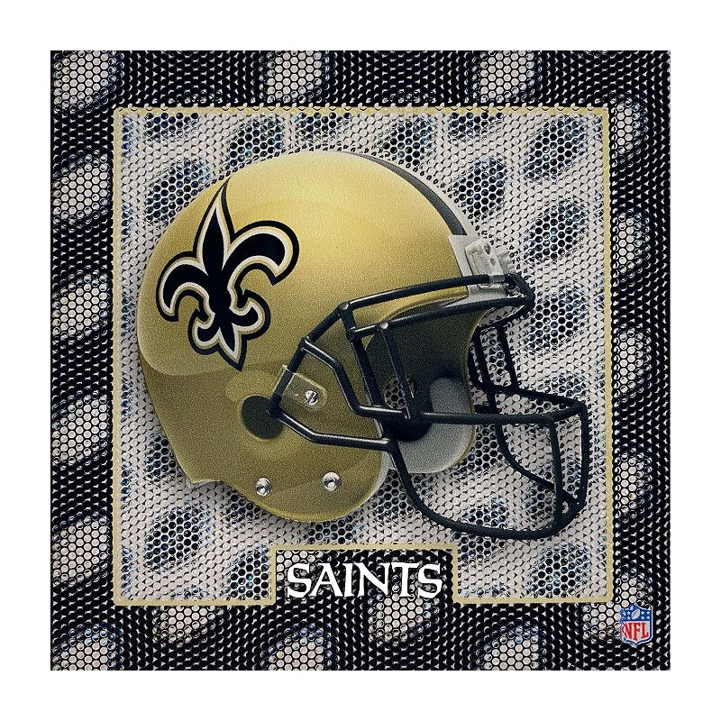 New Orleans Saints 5D Technology Coaster Set