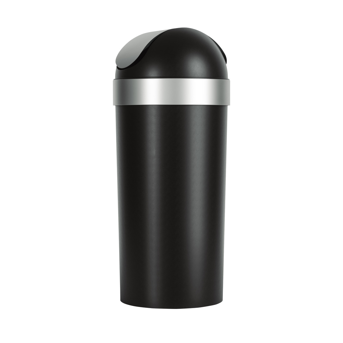 Umbra Black Venti 165 gal Trash Can