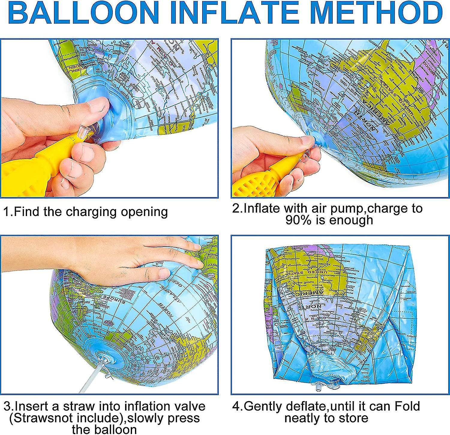 Beach Ball  Inflatable Beach Ball Earth Beach Ball Topographic Map Globes Pvc