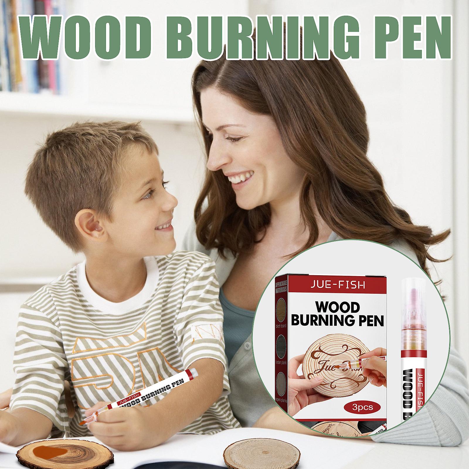 Wood Burning Pen Set Wood Marker Kids Diy Burning Paintbrush Wood Burning Marker Set