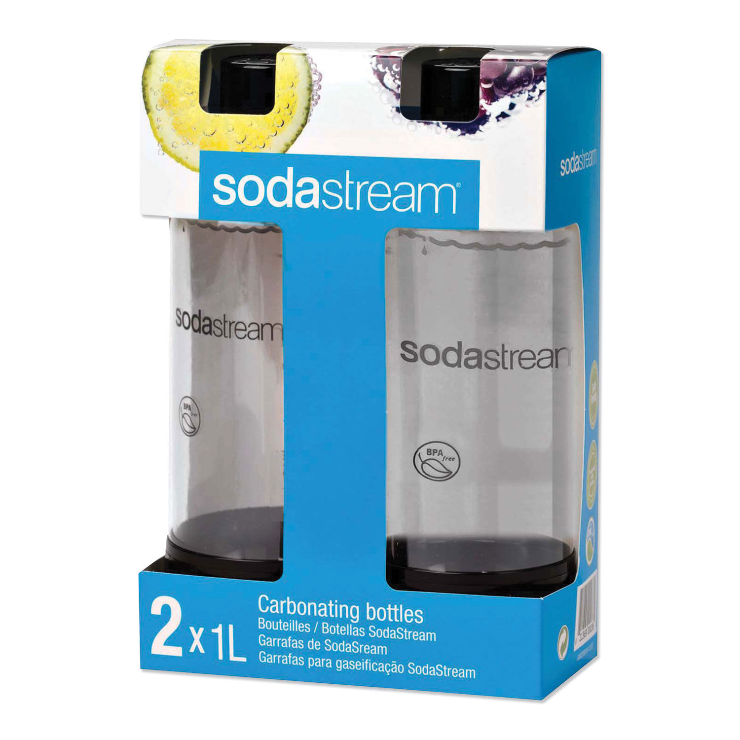 Carbonating Bottle Twin Pack by SodaStreamandreg; PEP1042221010