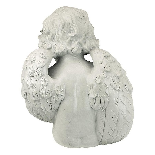 Design Toscano Angel Of Meditation Statue Off white