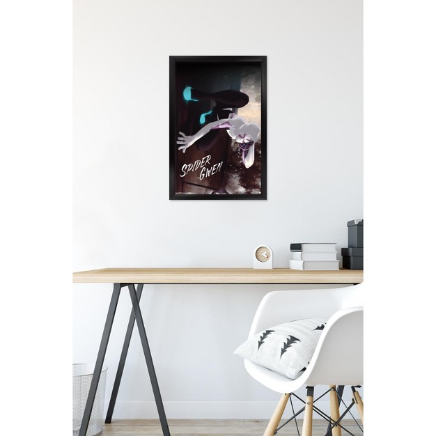 Trends International Marvel Comics Spider gwen Wall Framed Wall Poster Prints