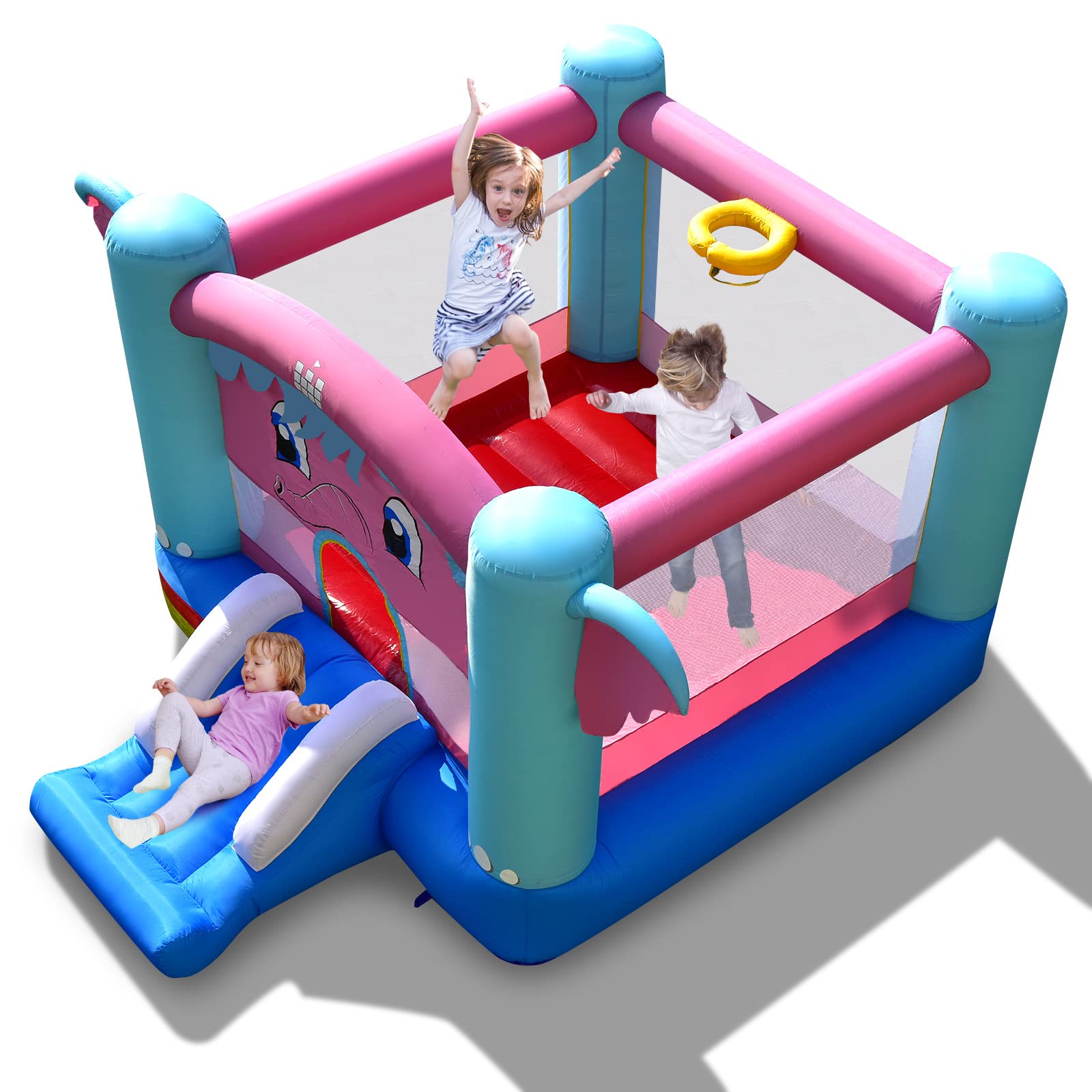 Inflatable Bounce House, 3-in-1 Bouncy House for Kids