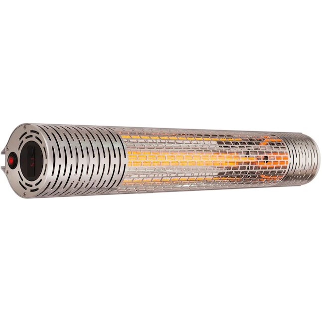 Hanover HAN1031IC-SLV 5118-BTU 120-Volt Silver Stainless Steel Electric Patio Heater