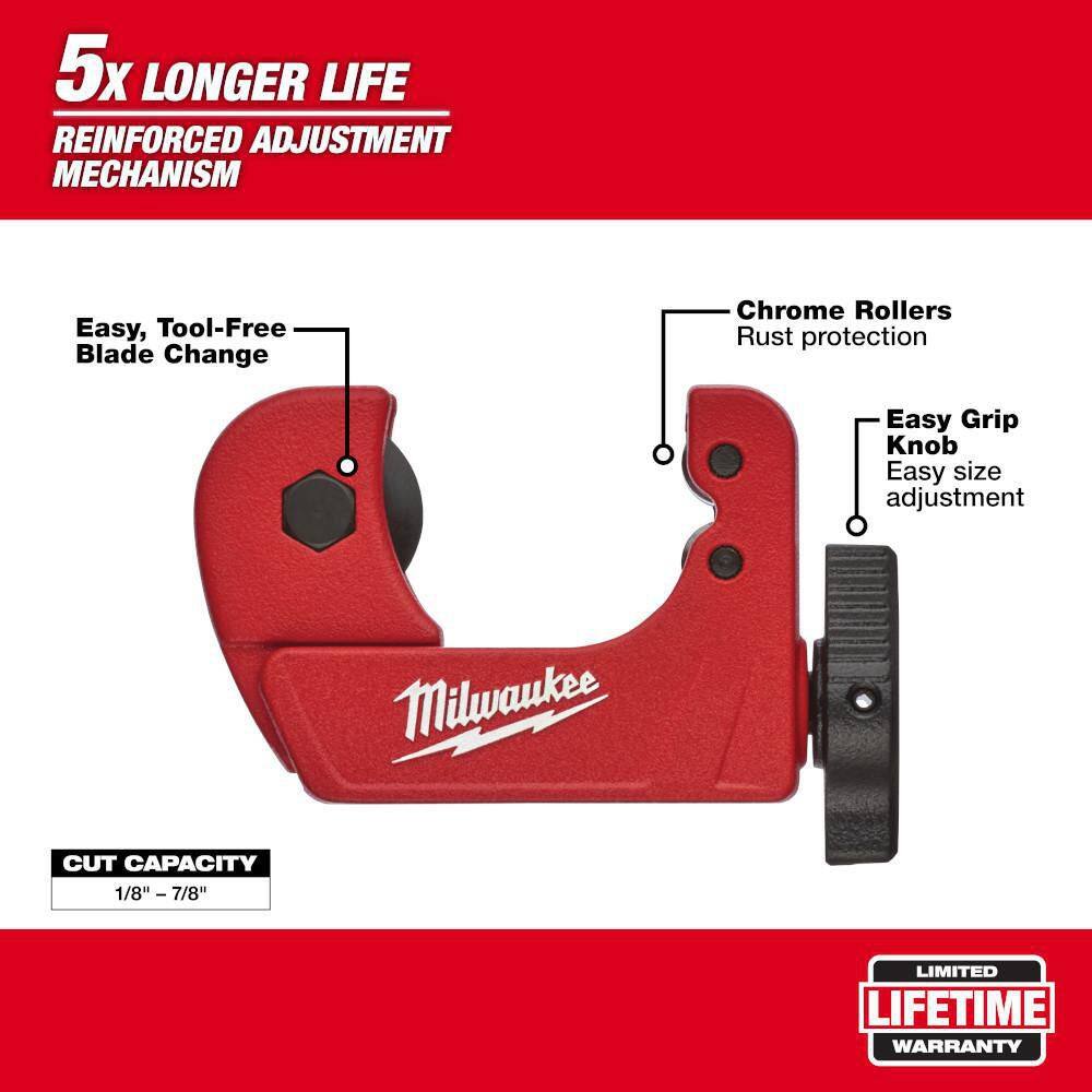 MW 34 in. Mini Copper Tubing Cutter 48-22-4258