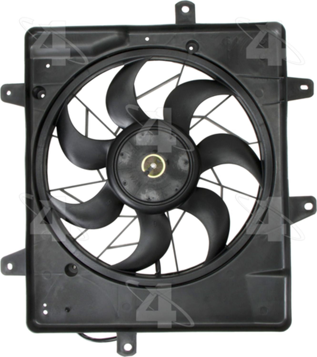 4-Seasons 75308 Cooling Fan Assembly For Chrysler PT Cruiser， Single fan