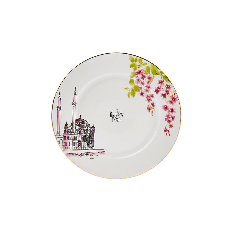 Karaca Erguvan Ortakoy Cake Plate 153.03.06.4968