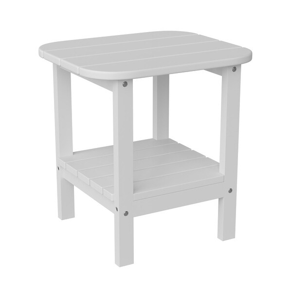 Commercial Grade AllWeather Adirondack Style Patio Side Table