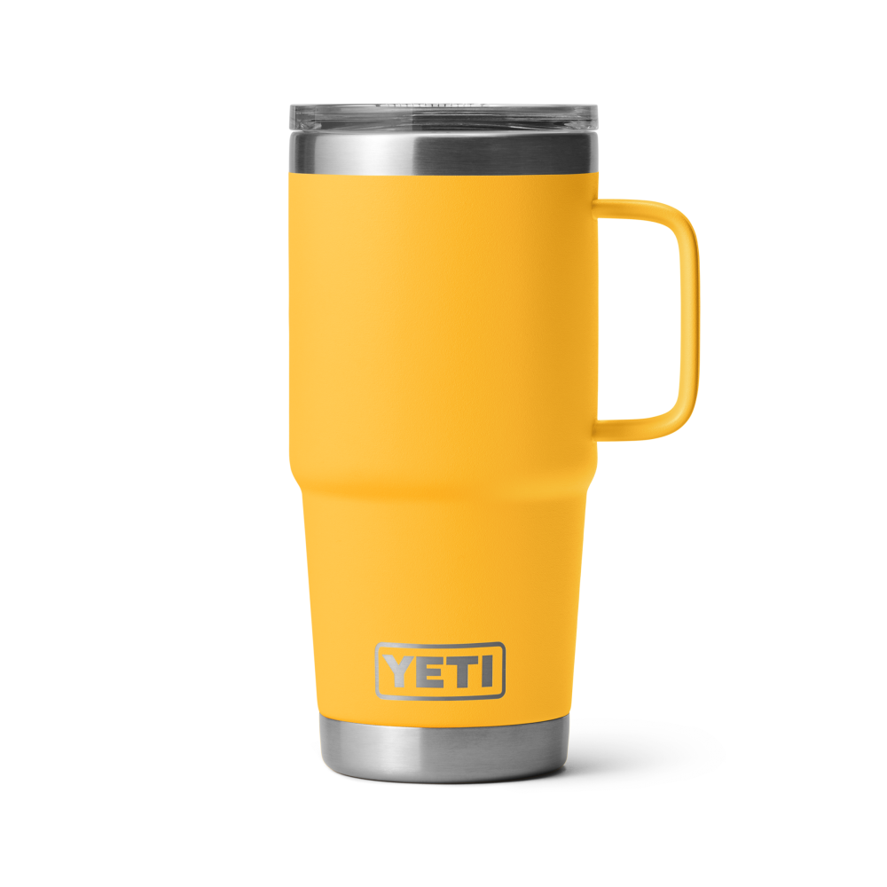 Yeti Rambler 20oz Travel Mug with Stronghold Lid Alpine Yellow ;