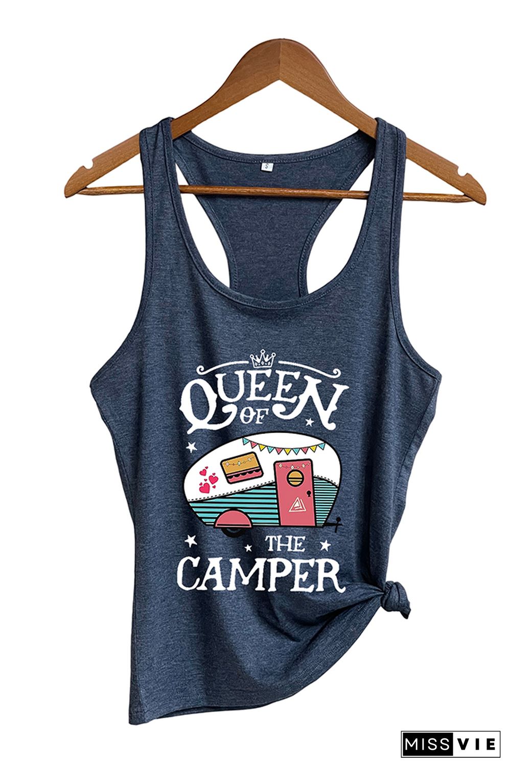 Queen of the Camper Sleeveless Tank Top Wholesale