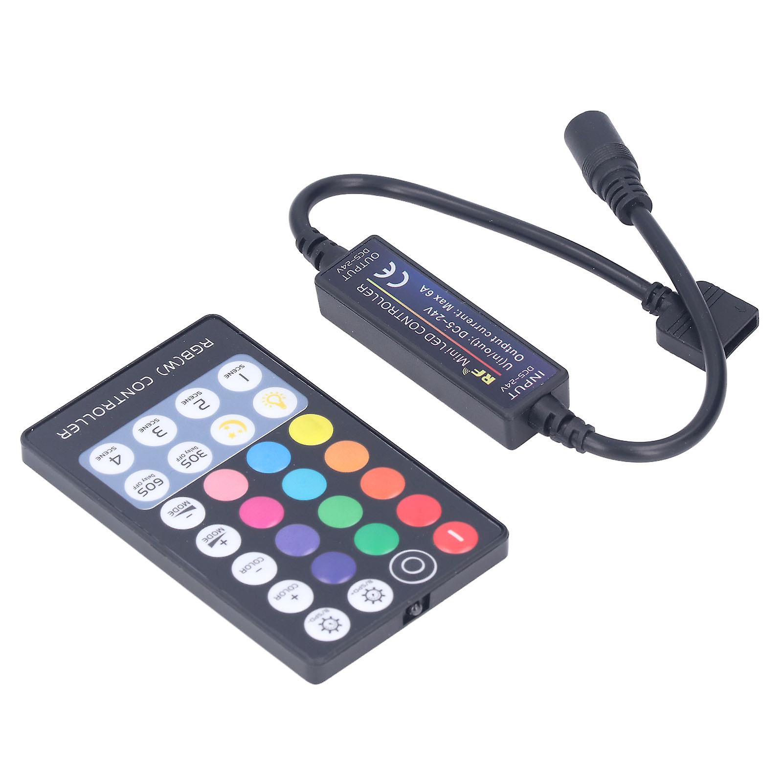 Led Controller Rf Mini Rgbw Led Usb Lamp Strip Full Touch Remote Transmission Ultra Thin Controller