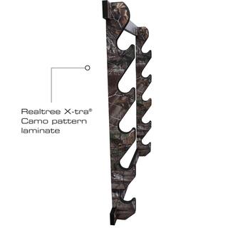 Rush Creek Creations REALTREE Camo 5 Gun Wall Rack 39-7011