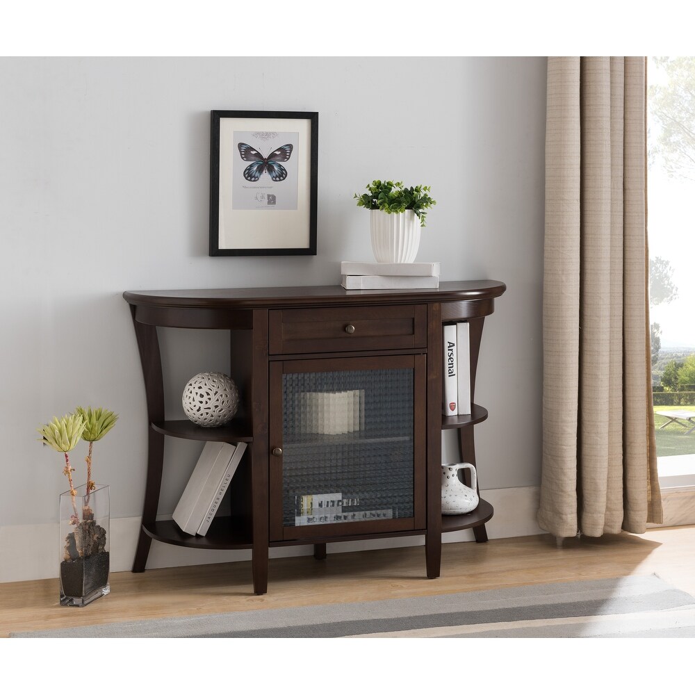 Entryway Console Sofa Storage Buffet Table