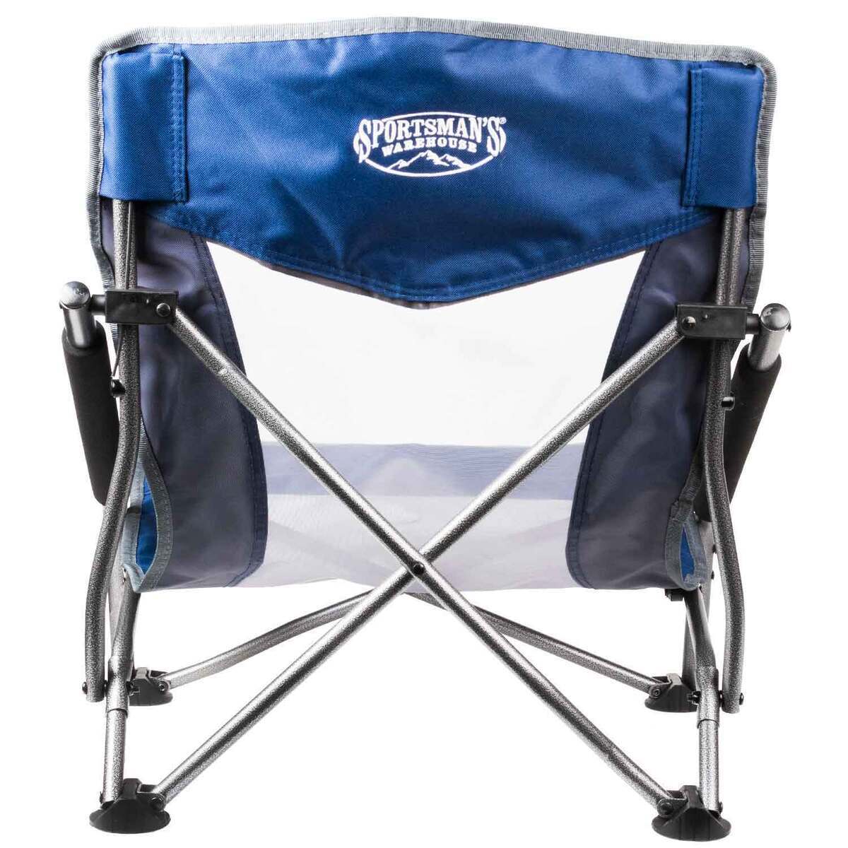 Sportsman's Warehouse Low Profile Chair Blue 250 lbs Weight Capacity