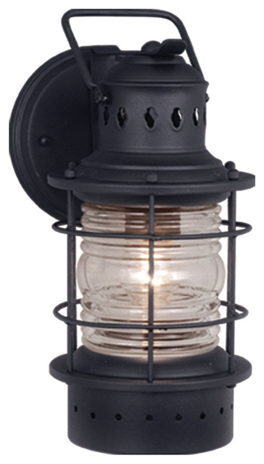 Hyannis 10 quotOutdoor Wall Light   Traditional   Outdoor Wall Lights And Sconces   by Vaxcel  Houzz