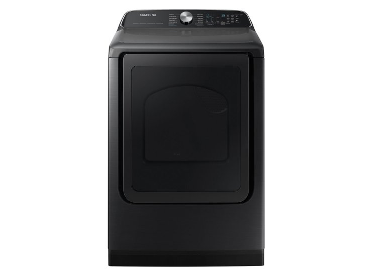  7.4 Cu. Ft. Smart Electric Dryer With Steam Sanitize In Brushed Black