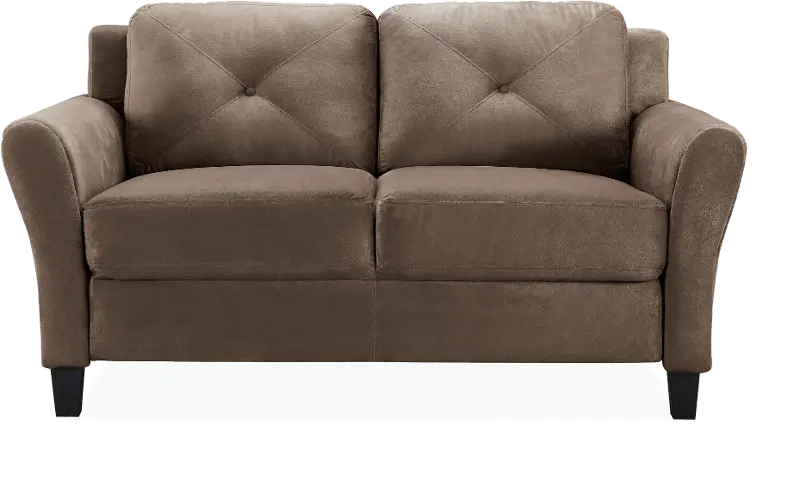 Harvard Brown Loveseat