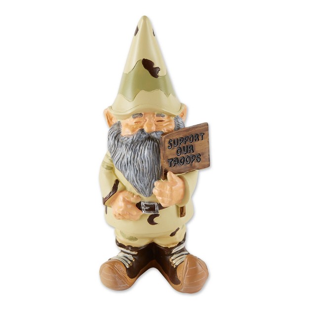 Polyresin quot support Our Troops quot Gnome Zingz amp Thingz