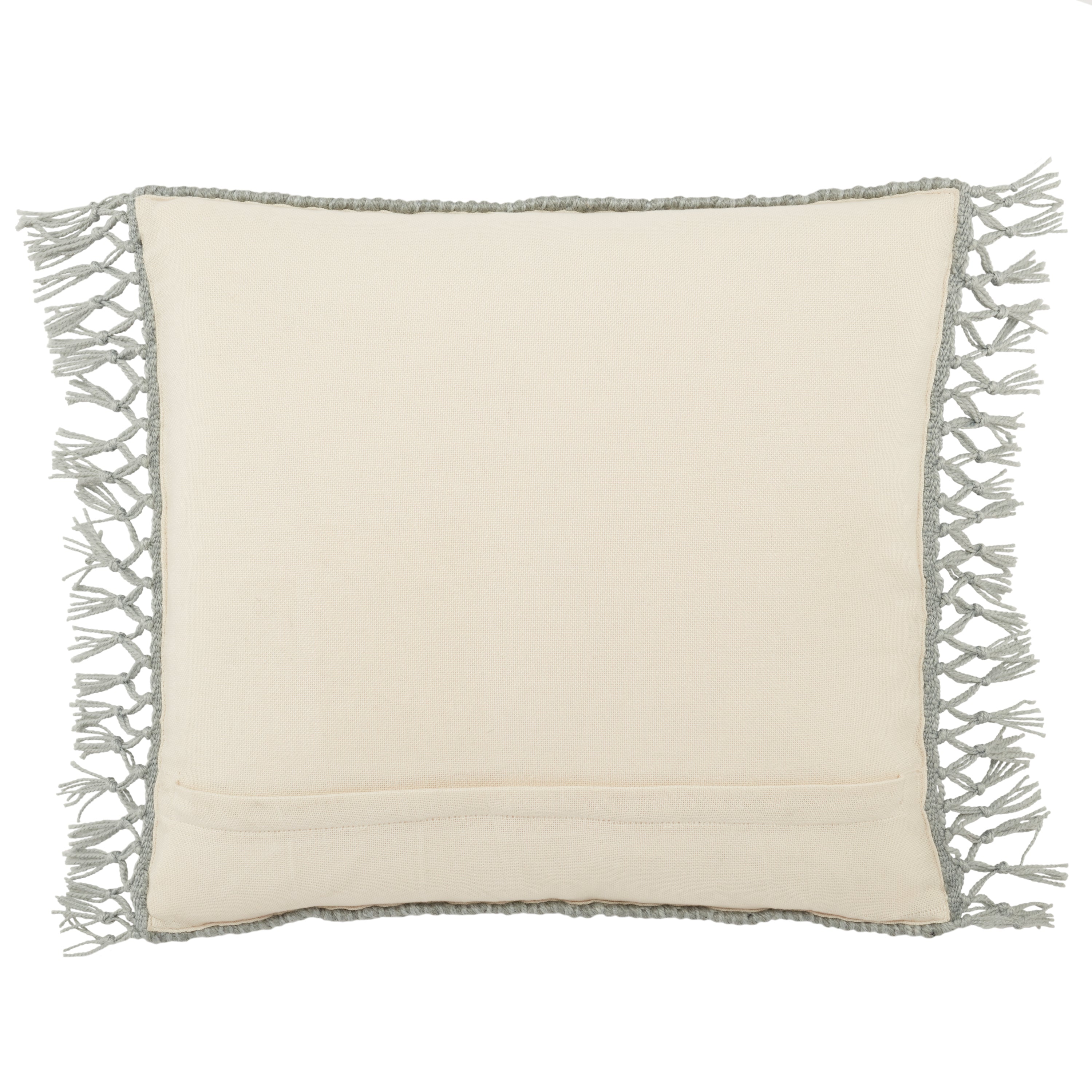 Tallis Maritima Indoor/Outdoor Light Gray Pillow