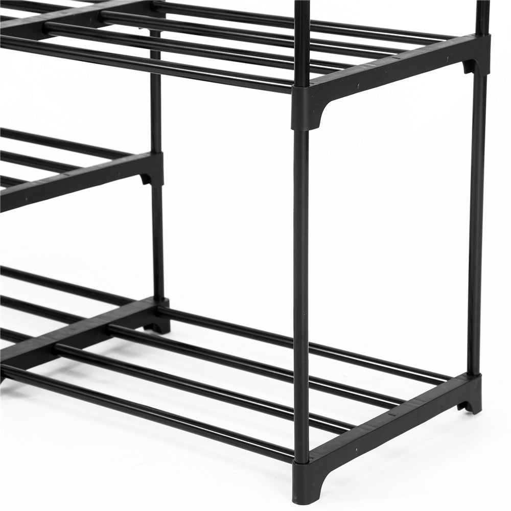 FAFIAR 6 Tiers Shoe Rack Organizer Metal 24-30 Pairs of ShoesandBoots