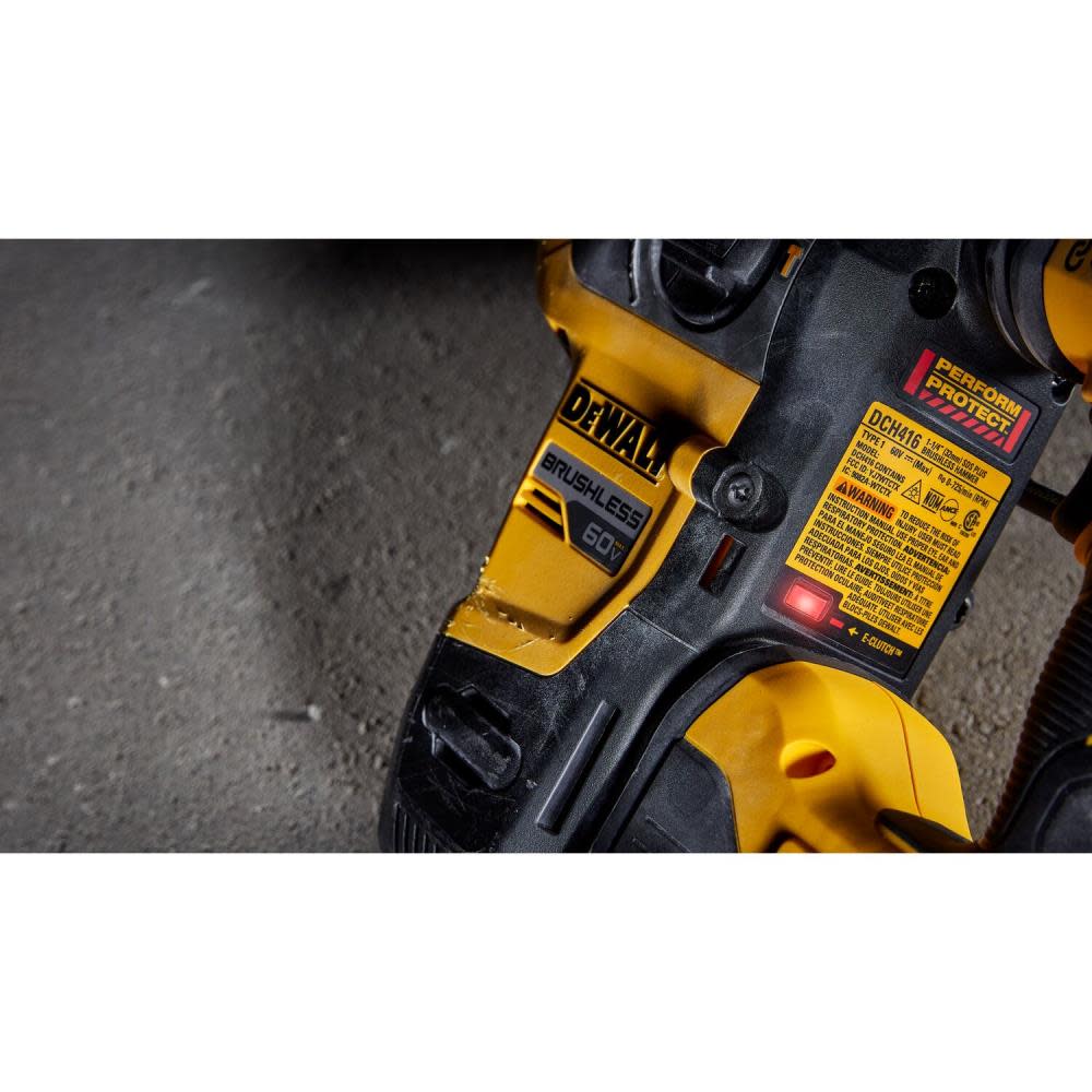 DEWALT 60V MAX 1 1/4 Brushless SDS PLUS Rotary Hammer Bare Tool ;