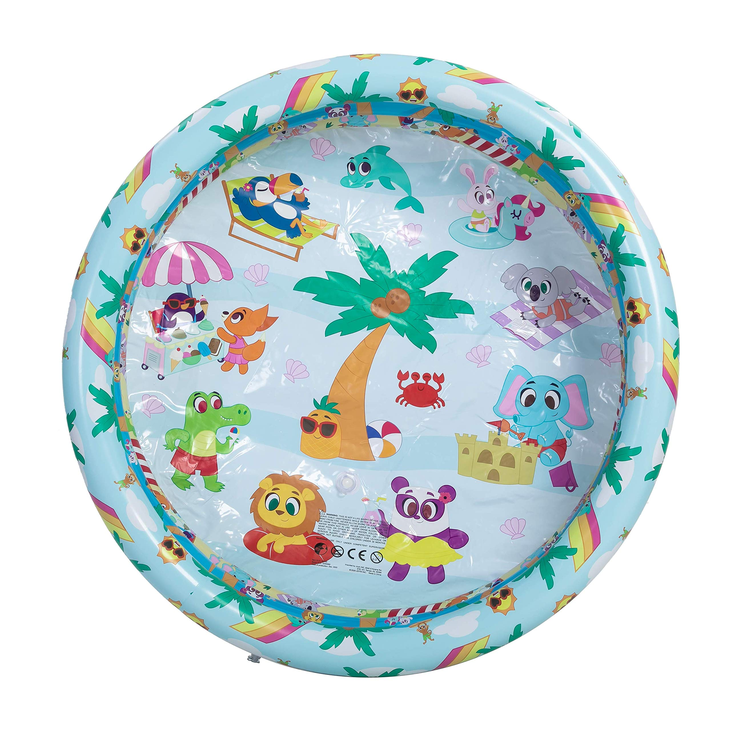 Clearance - Ocean & Beach Inflatable Kiddie Pool Set