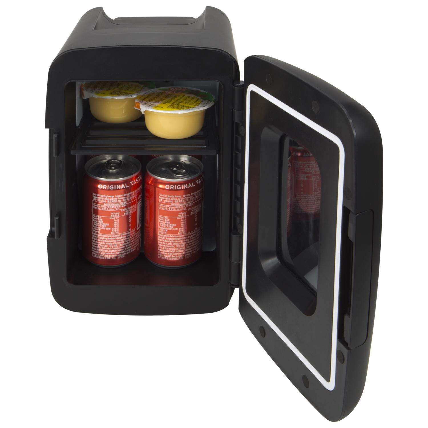 Culinair 4 L Black Plastic Mini Refrigerator