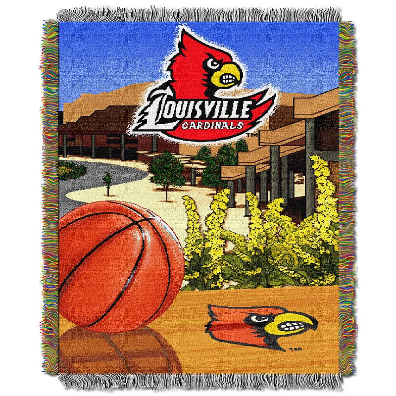 Louisville Cardinals Tapestry Throw by Northwest