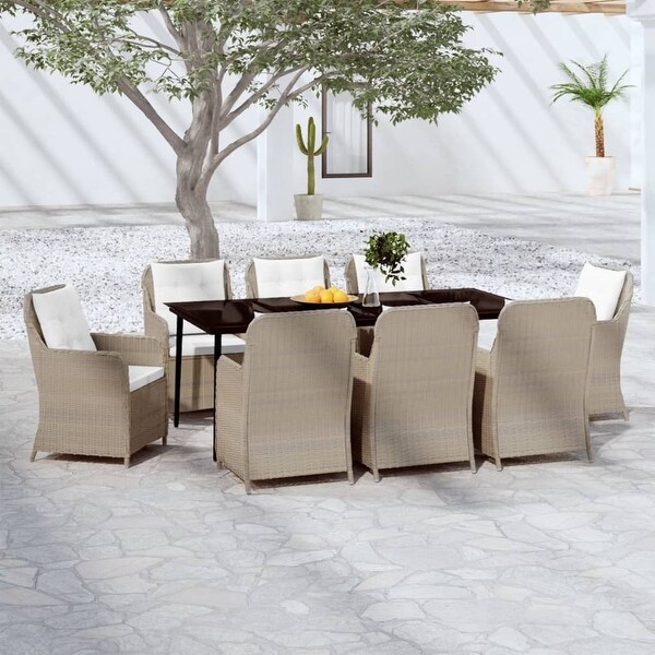 vidaXL 3/5/7 Piece Patio Dining Set