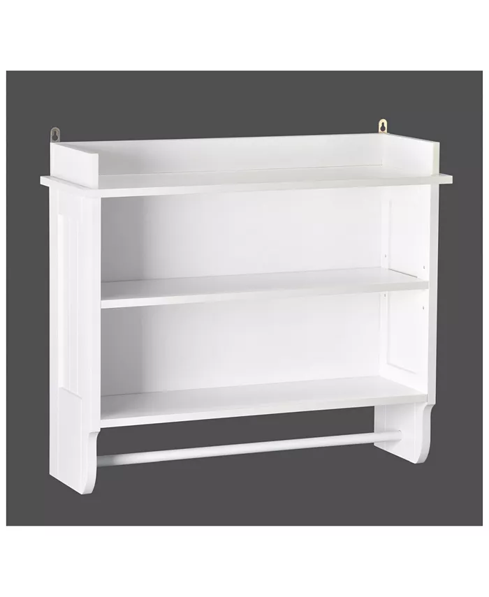 Redmon Since 1883 Redmon Contemporary Country Wall Shelf with Towel Bar