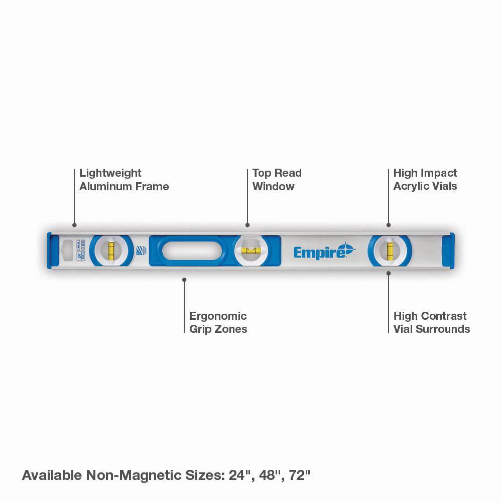 Empire 48 in. Aluminum I-Beam Level 500.48