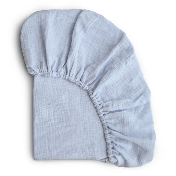 Mushie Extra Soft Muslin Crib Sheet