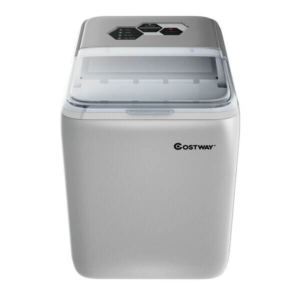 44 lbs Portable Countertop Ice Maker Machine with Scoop - 14.5