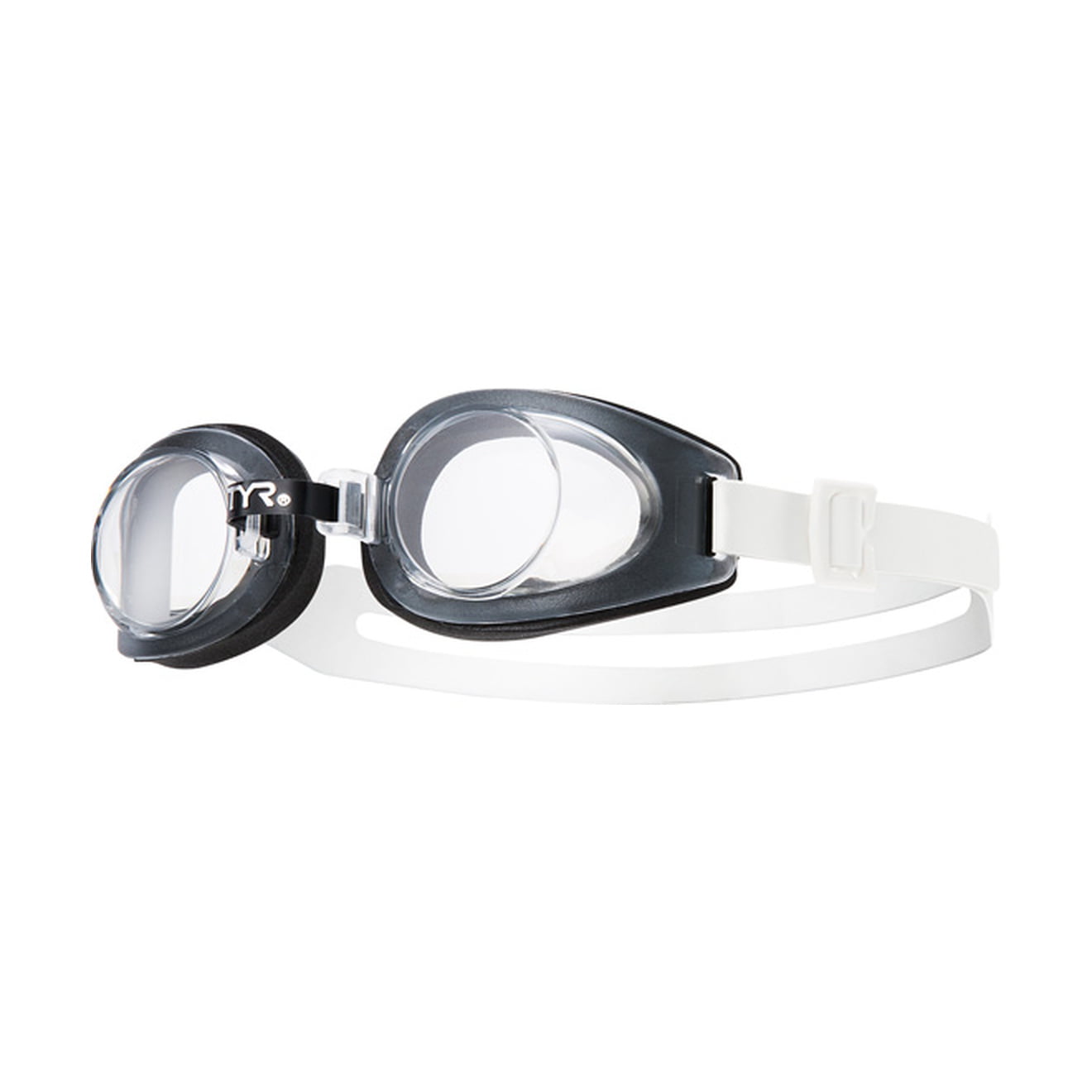 TYR Foam Kid's Black and Clear Diving Sport Goggles