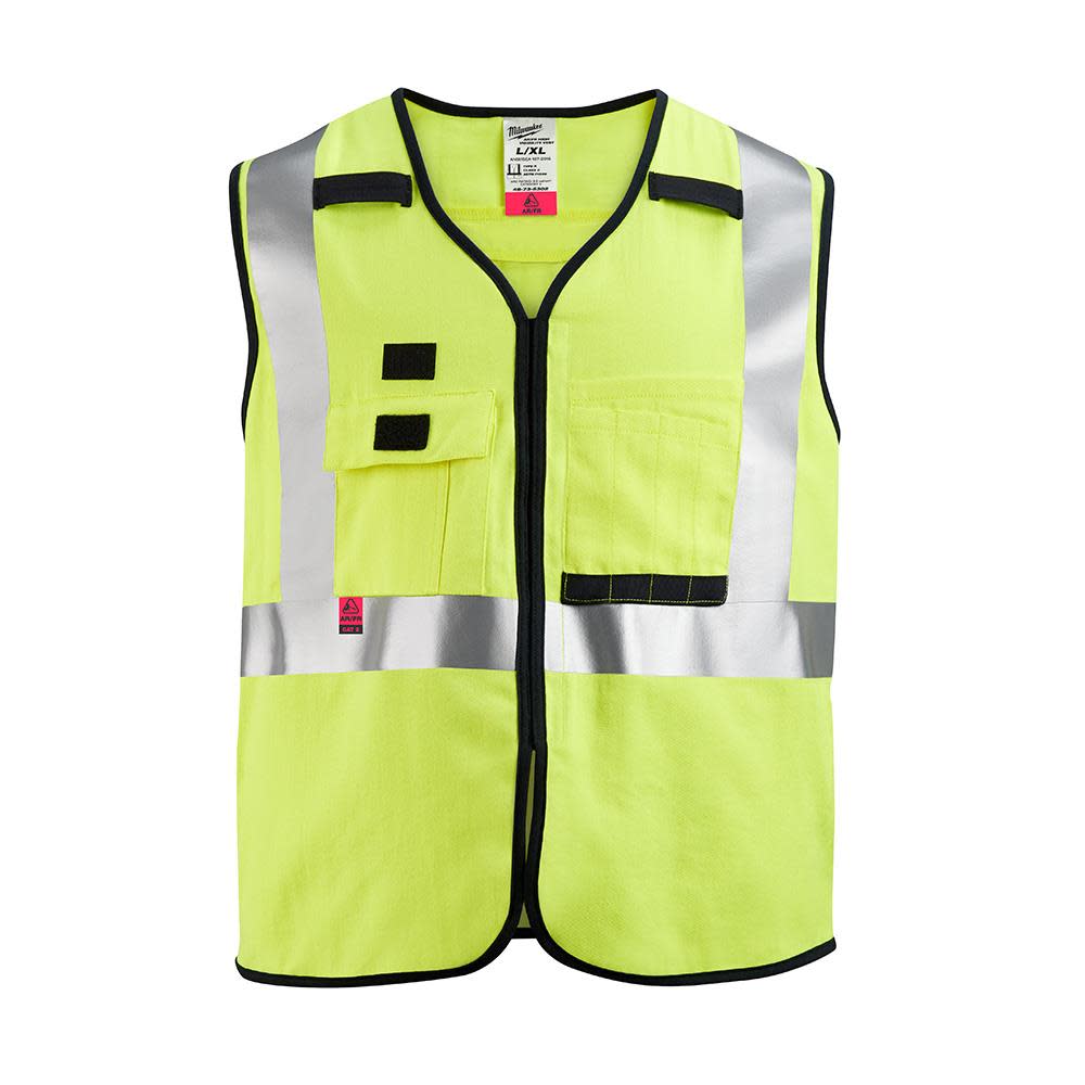 Milwaukee High Vis Safety Vest Class 2 AR/FR Cat 2 48-73-5301M910 from Milwaukee