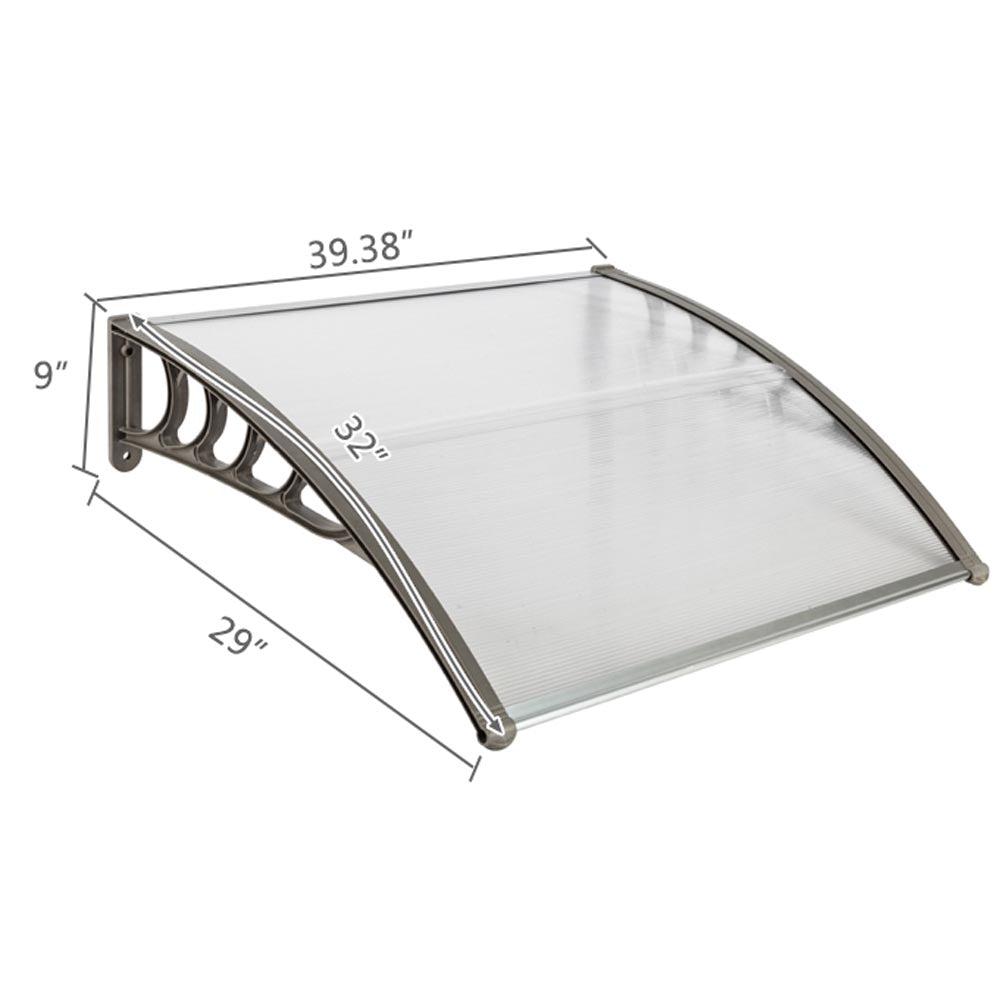 Yescom Door & Window Poly Awning Canopy 40