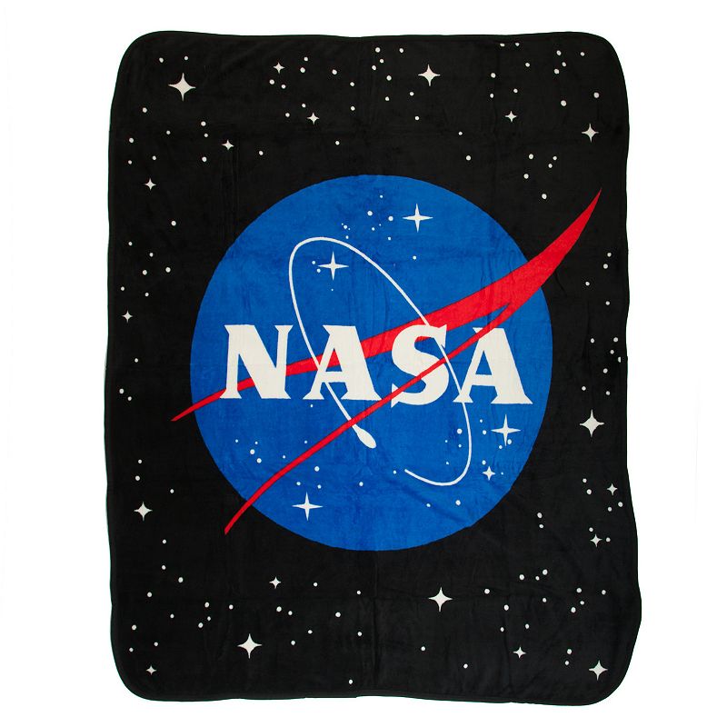 NASA Space Logo Throw