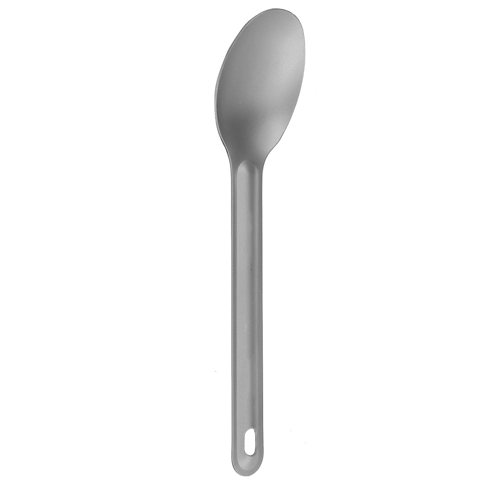 Lightweight Wearresisting Titanium Spork/spoon Metal Cutlery Set For Outdoor Campingtitanium Spoon