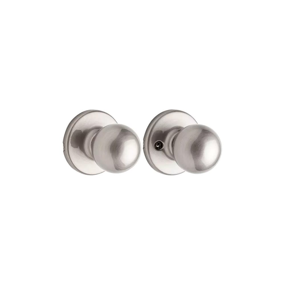 Satin Nickel Hall/Closet Polo Passage Door Knob Set