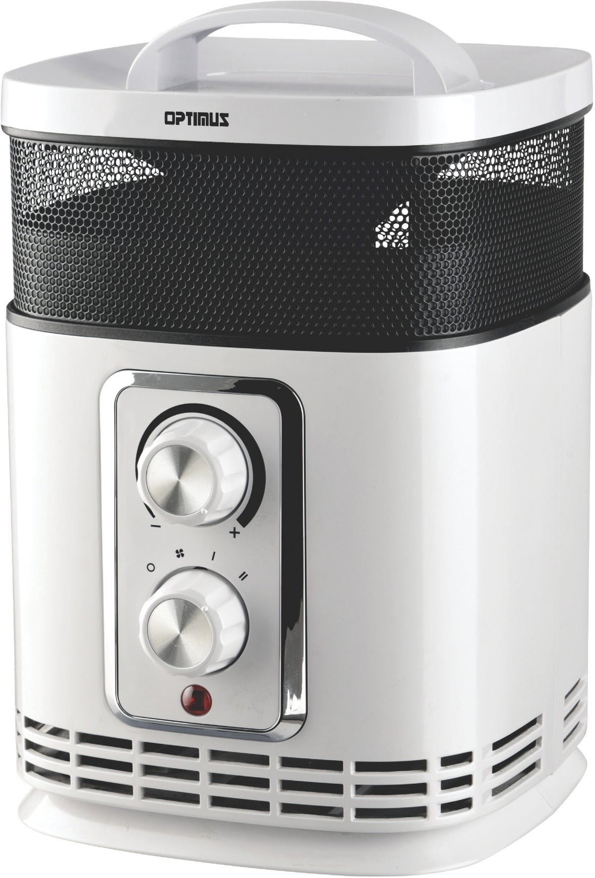 Optimus Oscillating Tower Ceramic Space Heater Gray 12.5A