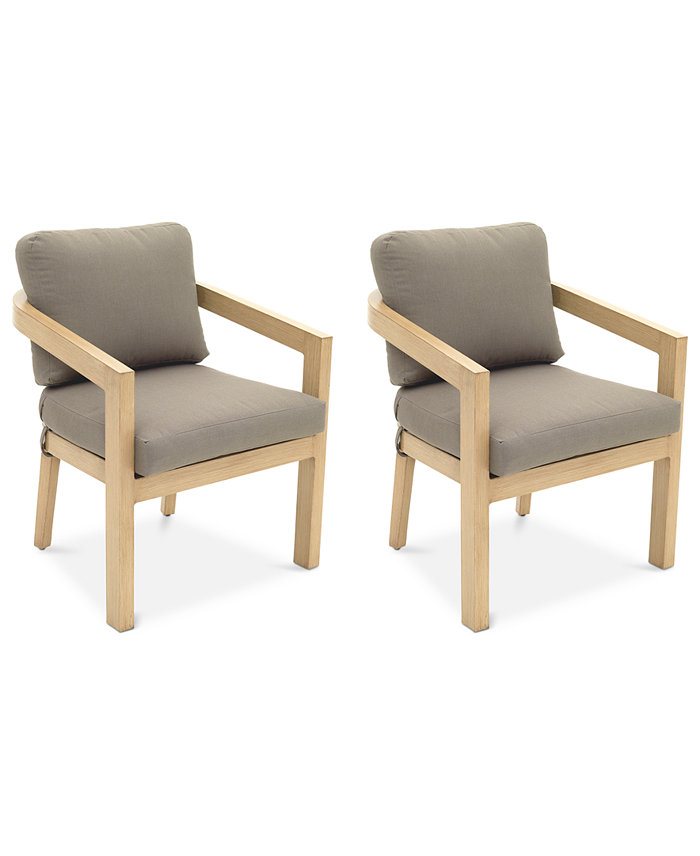 Agio Reid Set of 2 Outdoor Dining Chairs